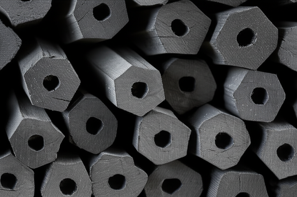 Illustration of briquettes Indonesia - Abadi Charcoal